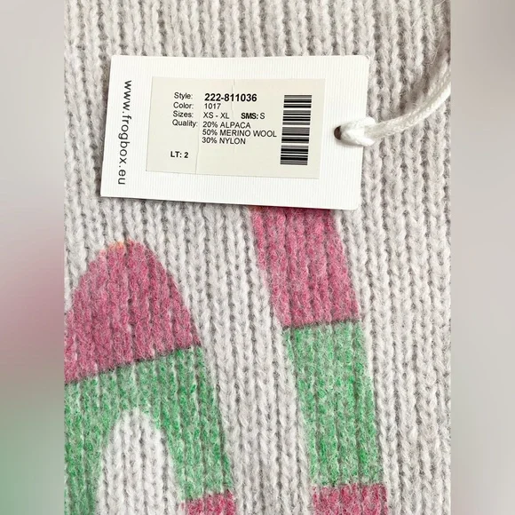 COPY - FROGBOX ALPACA KNIT SWEATER - Picture 7 of 9